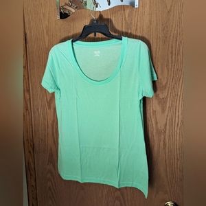 4/$20 NWT Line Green Mommisso Capped Sleeved T-shirt